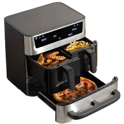 13.6L Tri Zone Air Fryer & Oven – 3 Cooking Zones, Pizza Drawer & PFAS-Free