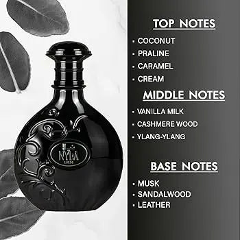 Nyla Eau de Parfum for Women – Caramel, Praline & Vanilla Scent, 80ml